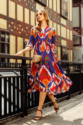 1 Piece Raw Silk Frock (FR1051)